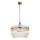 Endon 99166 - Chain-hung chandelier MARIETTA 5xE14/7W/230V brass/clear