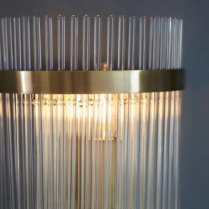 Endon 99168 - Wall light MARIETTA 1xE14/6W/230V brass/clear