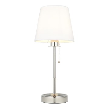 Endon 99596 - Table lamp 1xE27/10W/230V white/glossy chrome