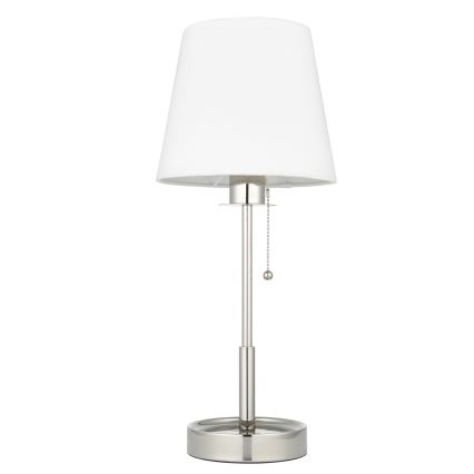 Endon 99596 - Table lamp 1xE27/10W/230V white/glossy chrome