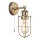 Endon 99952 - Bathroom wall light CREW 1xE27/6W/230V IP44 brass