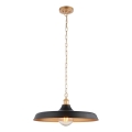 Endon 99998 - SABIAN Chain Pendant Light 1xE27/10W/230V Black/Gold