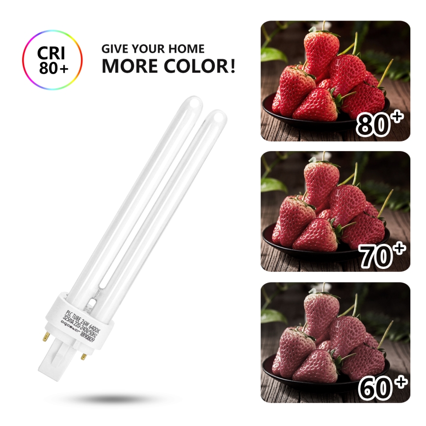 Energy-saving light bulb G24d-3/26W/230V 6500K