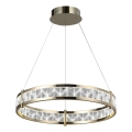 ENRIQUE Dimmable LED Crystal Chandelier Suspended on Cable LED/40W//230V 3000-6000K dia. 60 cm + Remote Control