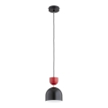 ENTORI Cable Pendant Light 1xE27/15W/230V Black/Red