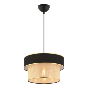 ERO pendant lamp 1xE27/60W/230V black/beige