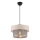 ERO Pendant Light 1xE27/60W/230V Cream/Grey