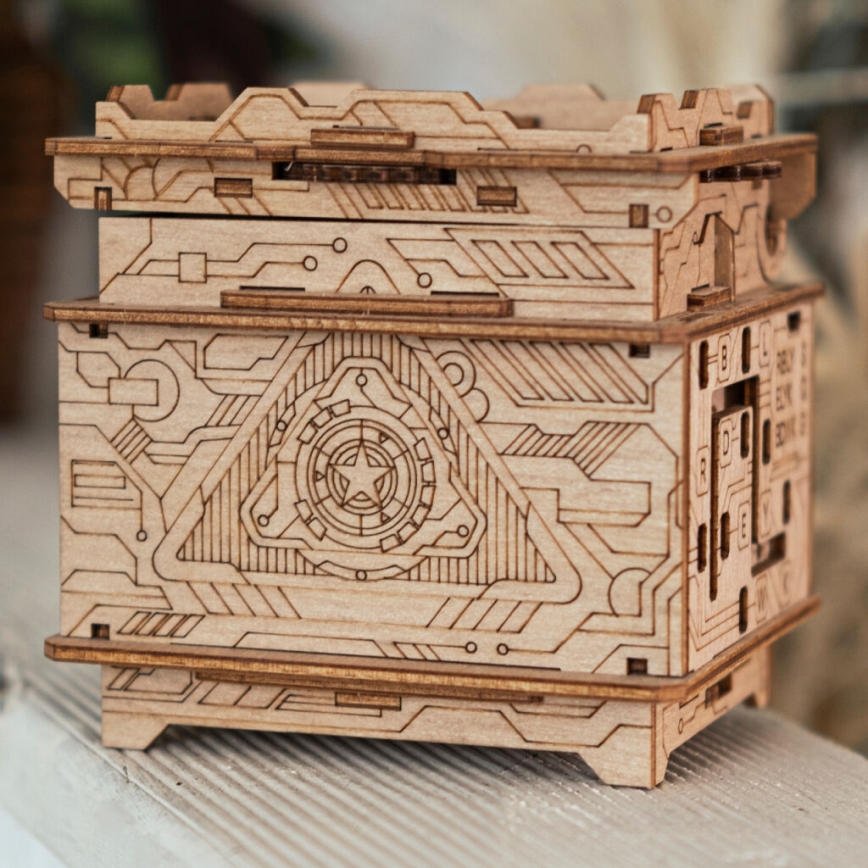EscapeWelt - 3D wooden mechanical puzzle Orbital box