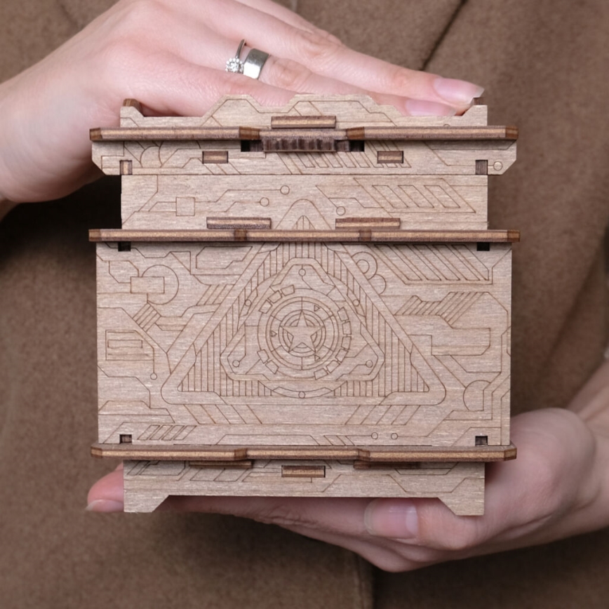 EscapeWelt - 3D wooden mechanical puzzle Orbital box