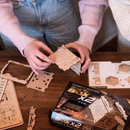 EscapeWelt - 3D wooden mechanical puzzle Orbital box