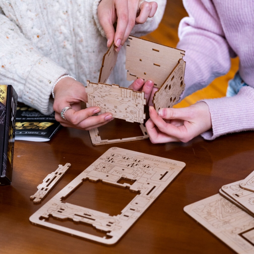 EscapeWelt - 3D wooden mechanical puzzle Orbital box