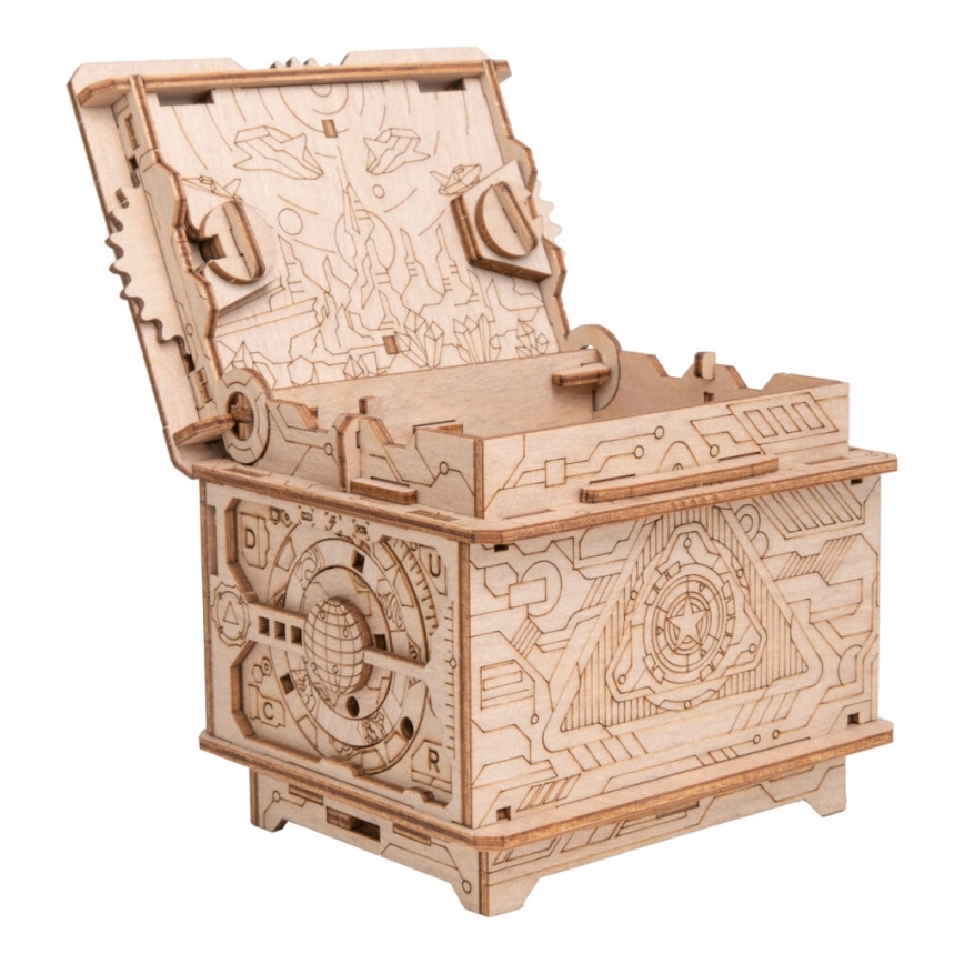 EscapeWelt - 3D wooden mechanical puzzle Orbital box