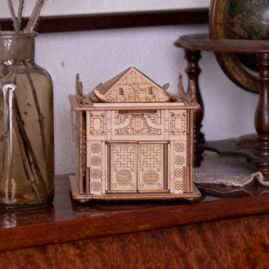 EscapeWelt - Wooden puzzle Dragon house