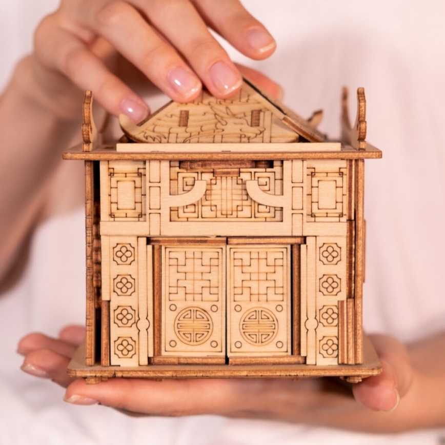 EscapeWelt - Wooden puzzle Dragon house