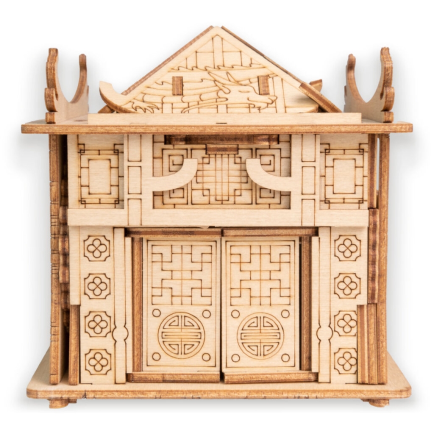 EscapeWelt - Wooden puzzle Dragon house