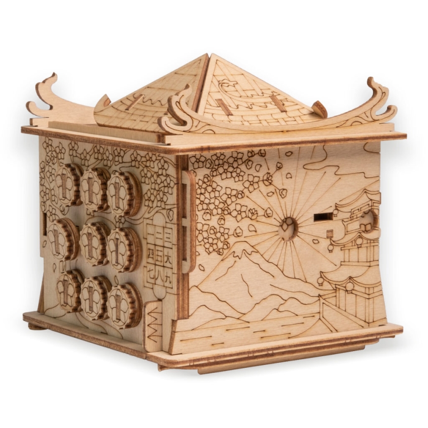 EscapeWelt - Wooden puzzle Dragon house