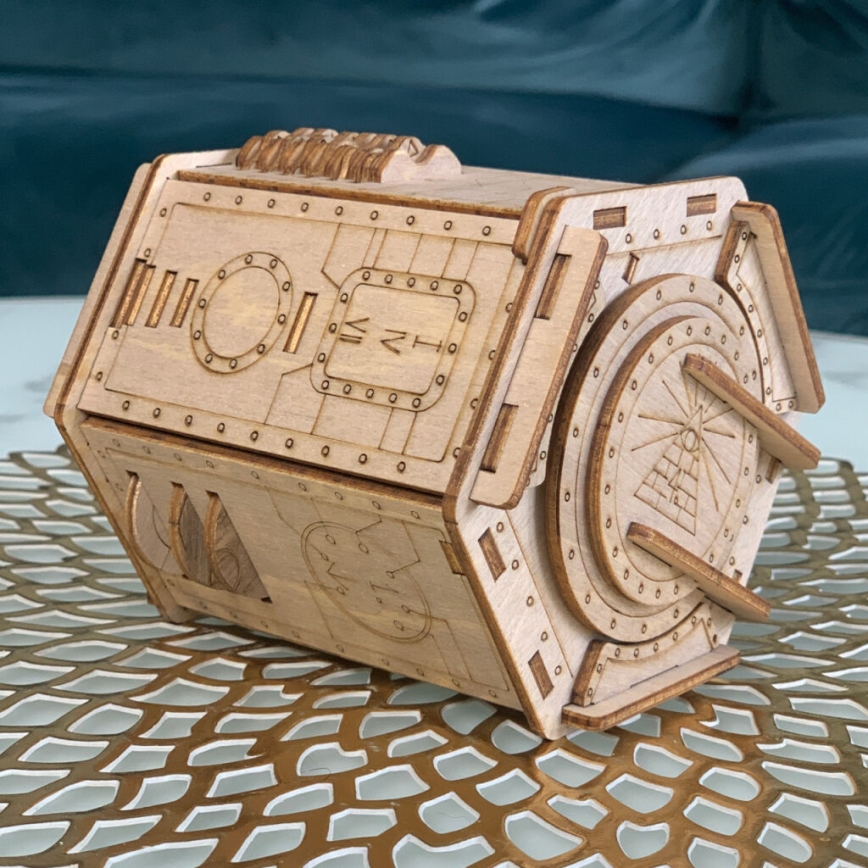 EscapeWelt - Wooden puzzle Fort Knox