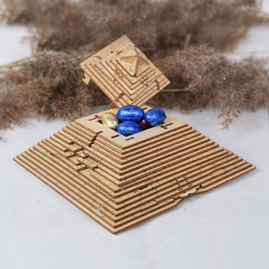 EscapeWelt - Wooden puzzle Pyramid