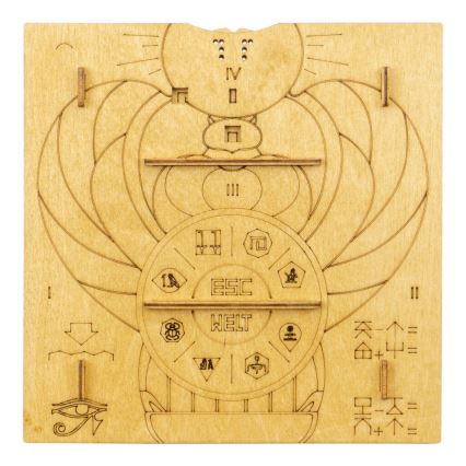 EscapeWelt - Wooden puzzle Pyramid