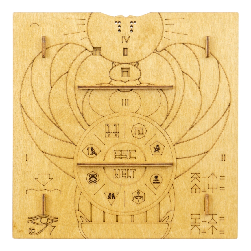 EscapeWelt - Wooden puzzle Pyramid