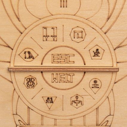 EscapeWelt - Wooden puzzle Pyramid