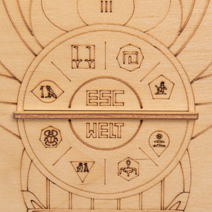 EscapeWelt - Wooden puzzle Pyramid