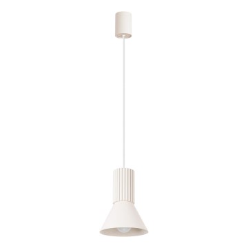 ESTRIA Cable Pendant Light, 1x E14/10W/230V, Ø 14 cm, Cream
