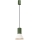 ESTRIA cable pendant light 1x E14/10W, 230V, Ø 14 cm, green