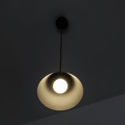 ETNA Cable Pendant Light 1xE27/15W/230V, Ø 18.5 cm, Black
