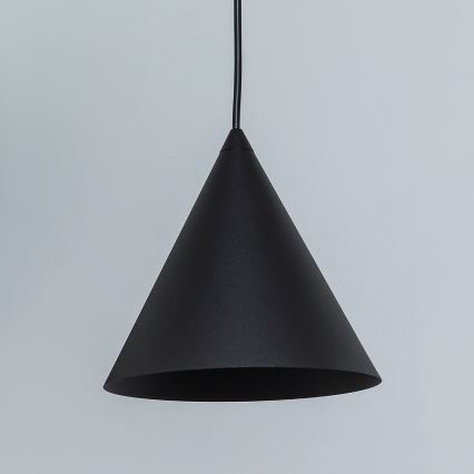 ETNA Cable Pendant Light 1xE27/15W/230V, Ø 18.5 cm, Black