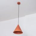 ETNA Cable Pendant Light 1xE27/15W/230V, Ø 18.5 cm, Orange