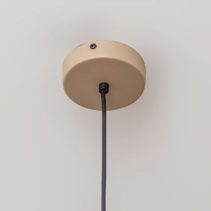 ETNA Cable Pendant Light 1xE27/15W/230V Ø 25 cm Beige