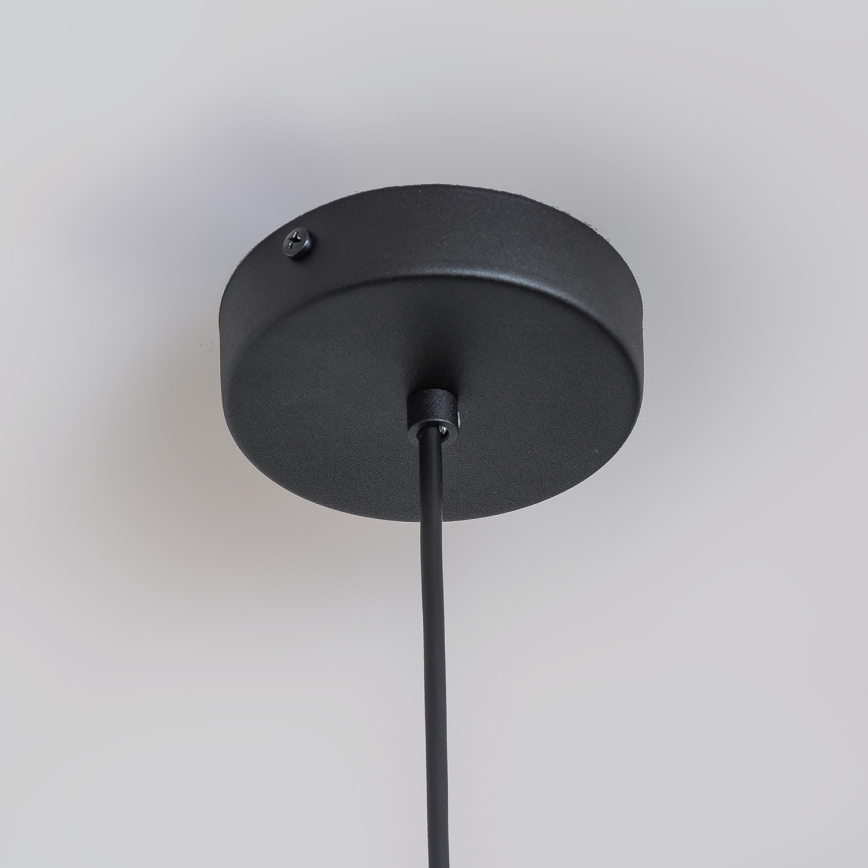 ETNA Cable Pendant Light 1xE27/15W/230V Ø25 cm Black