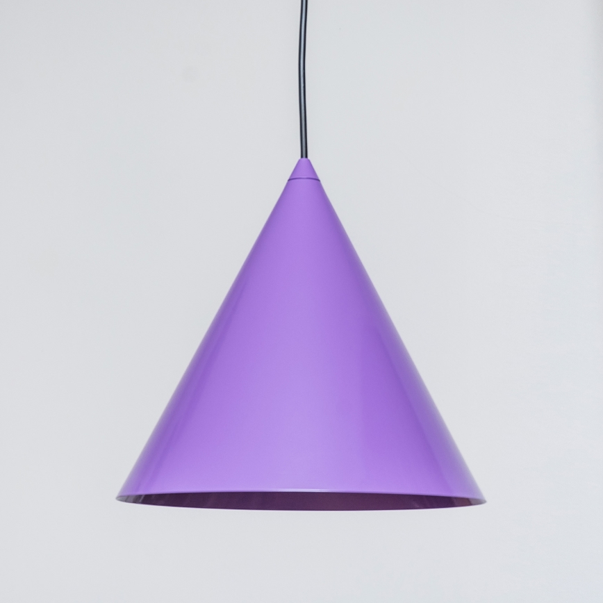 ETNA cable pendant light 1xE27/15W/230V, Ø25 cm, purple