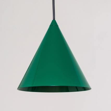 ETNA II Cord Pendant Light 1xE27/15W/230V, Ø 18.5 cm, Green