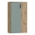 ETON Shoe Cabinet, Artisan Oak/Green