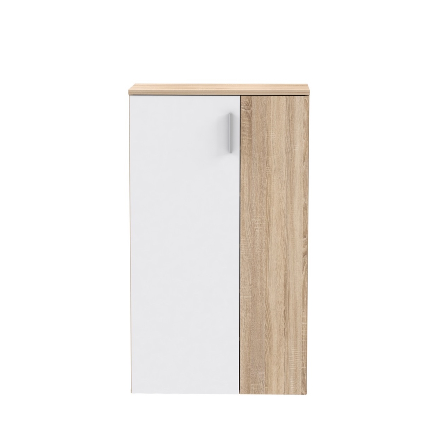 ETON Shoe Cabinet Sonoma Oak/White
