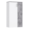 ETON Shoe Cabinet – White / Concrete Grey