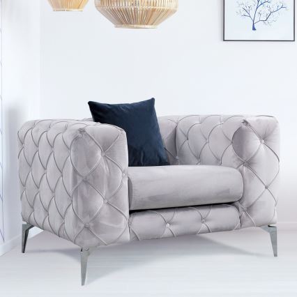 EUGEN Armchair, Light Grey