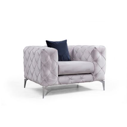 EUGEN Armchair, Light Grey