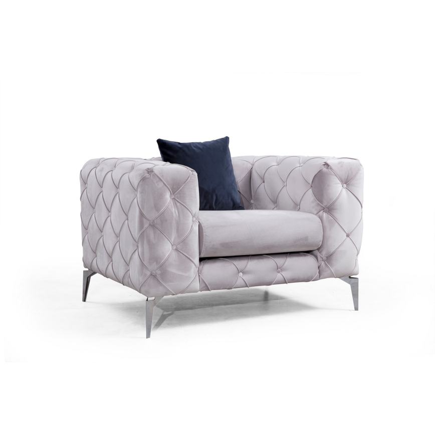 EUGEN Armchair, Light Grey