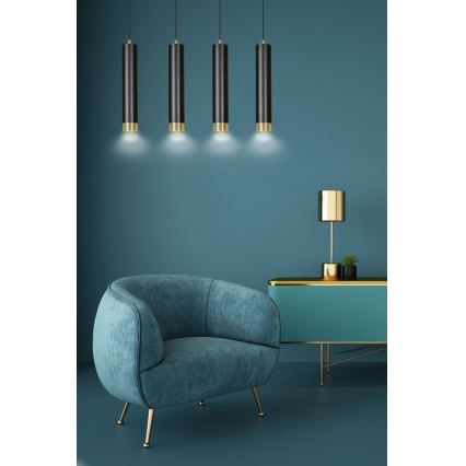 Euluna - Chandelier on a string KUMO 4xGU10/30W/230V