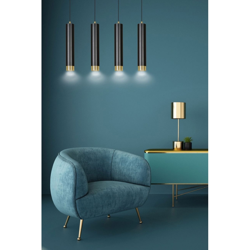 Euluna - Chandelier on a string KUMO 4xGU10/30W/230V
