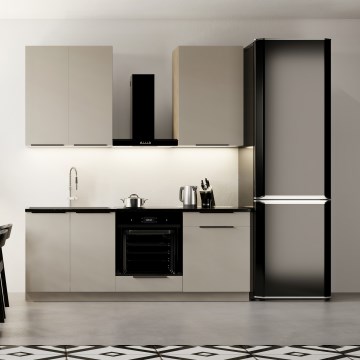 EVE 200 cm Taupe Kitchen Unit