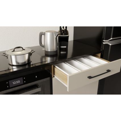 EVE 200 cm Taupe Kitchen Unit
