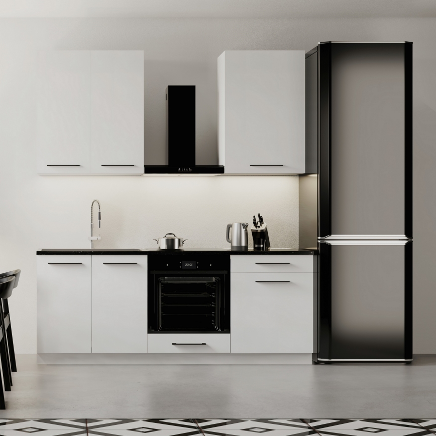 EVE 200 cm White Kitchen Unit