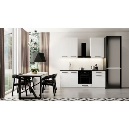 EVE 200 cm White Kitchen Unit