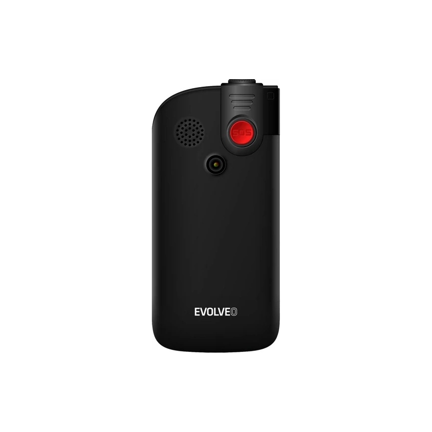 Evolveo - EasyPhone FL, Black Mobile Phone for Seniors