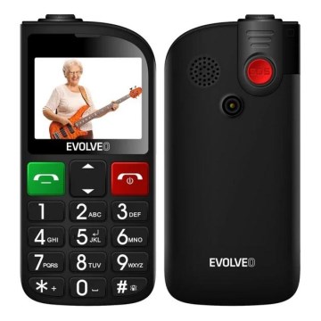 Evolveo - EasyPhone FL, senior mobile phone, black