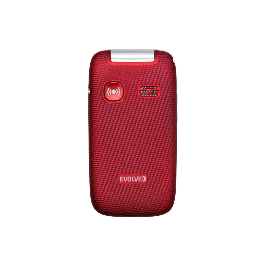 Evolveo - EasyPhone FS flip phone for seniors 2.8 red